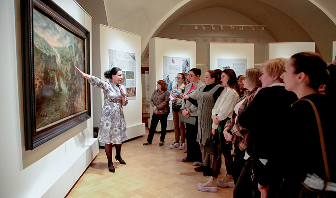 В Тверском императорском дворце открылась выставка живописца и графика «Вселенная Тобиаса Верхахта»