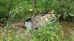 В Тверской области пострадал пассажир перевернувшегося авто на «Золотом кольце»