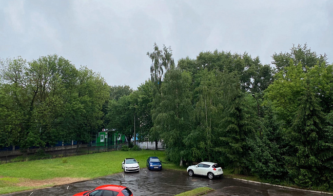 Сильный дождь ожидается ночью в Тверской области