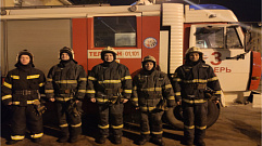 Пожарные ликвидировали огонь и спасли хозяина квартиры в Твери