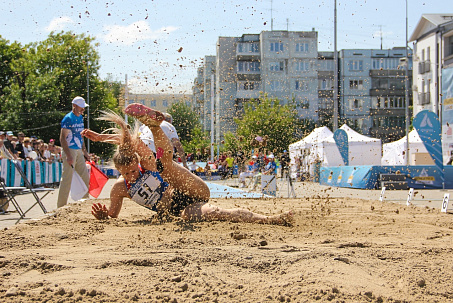 Фестивале «Athletics League» в Твери