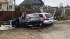  В Тверской области водитель перевернулся на автомобиле 