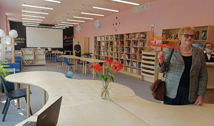 Ещё одну модельную библиотеку открыли в Тверской области
