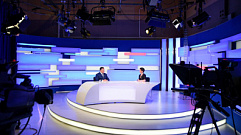 На телеканале «Россия 24» Тверь состоялся прямой эфир с губернатором Игорем Руденей