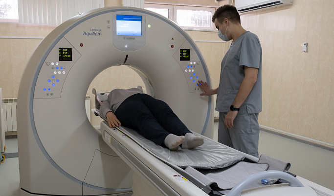 Новый томограф начал работу в ЦМСЧ-141 в Удомле