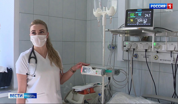 В больницу скорой помощи в Твери поступили новые наркозные аппараты