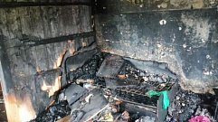 Появились фото с места пожара во Ржеве, после которого погибла 7-летняя девочка