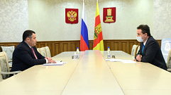 Губернатор Игорь Руденя провел встречу главой Жарковского района Андреем Белявским