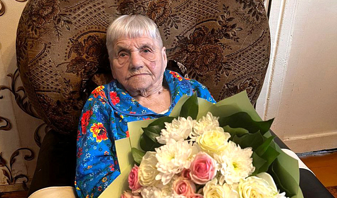 В Тверской области участнице Великой Отечественной войны Екатерине Рязанцевой исполнилось 102 года