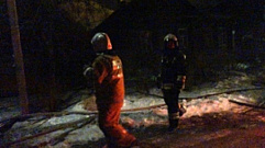 Ночью в Лихославле пожарные тушили магазин