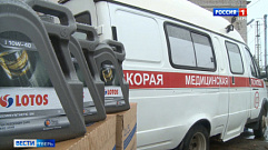 Компания «Авто-Альянс» передала Тверской станции скорой помощи 200 литров моторного масла