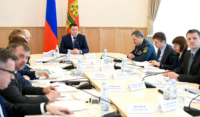 Заседание Президиума Правительства Тверской области провел губернатор Игорь Руденя