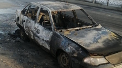В Конаково сгорел автомобиль