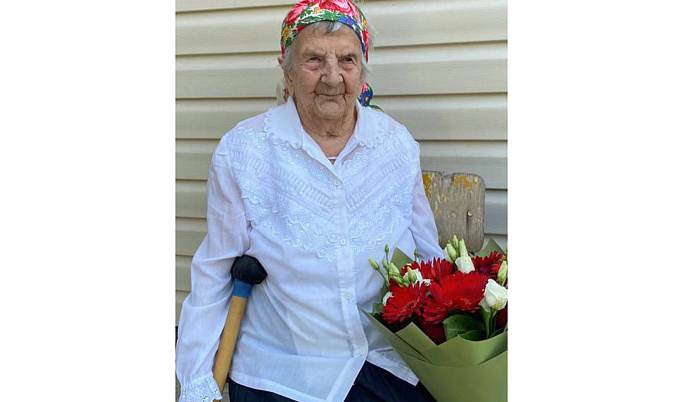 В Бологовском районе ветеран Вера Савичева отметила 100-летний юбилей