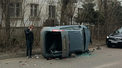 Утром в Заволжском районе Твери столкнулись три автомобиля