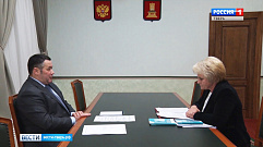В День прав человека Игорь Руденя провел встречу с Надеждой Егоровой