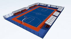 Новая баскетбольная площадка появится на территории спорткомплекса Калининской АЭС