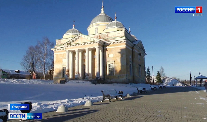В Старице восстанавливают Борисоглебский собор