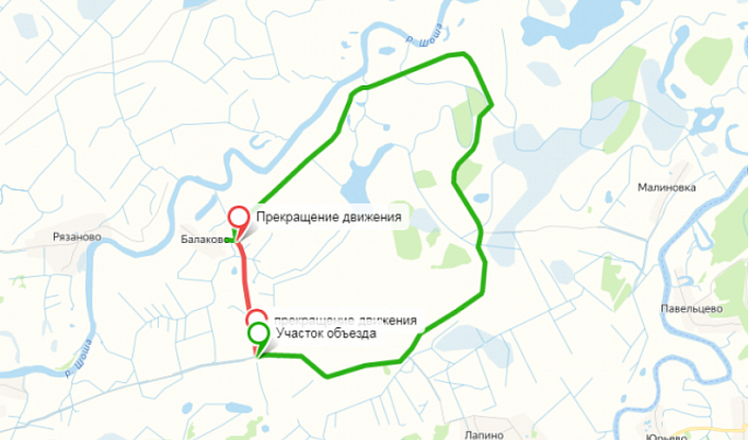 В Тверской области восстановили движение по ранее затопленной дороге