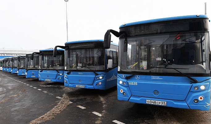 114 автобусов вышли на линии в Ржевском, Старицком, Кимрском и Зубцовском районах 