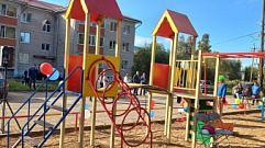 Для детей железнодорожников в Тверской области построили новую площадку