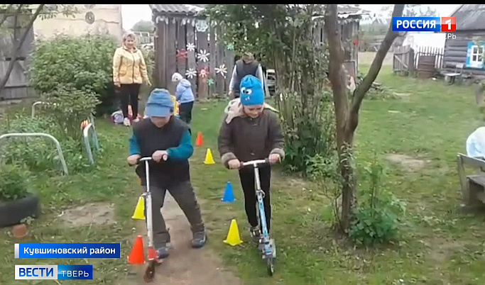  Жители Тверской области отметили День защиты детей конкурсами и танцами