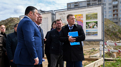 Игорь Руденя проконтролировал ход строительства детской областной клинической больницы