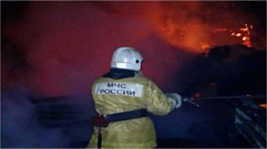 При ночном пожаре в Тверской области погиб мужчина