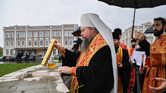 В Тверском суворовском училище заложили капсулу под строительство храма