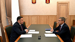 Игорь Руденя встретился с новым главой Бежецкого района