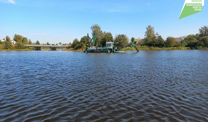 В 2024 году в Тверской области провели работы по расчистке трёх водных объектов