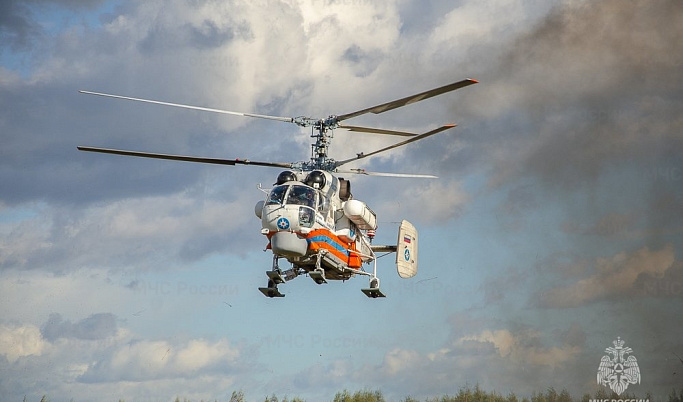 В Тверской области 2-летнюю девочку вертолетом экстренно доставили в больницу