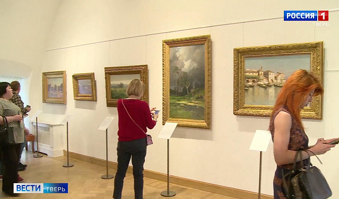 В Твери впервые открылась выставка картин художников-передвижников