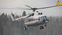 Жителя Тверской области доставили в ОКБ на санитарном вертолете