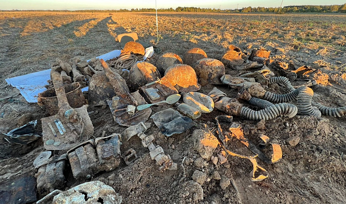 В Тверской области нашли останки 24 красноармейцев