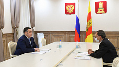 Игорь Руденя встретился с главой Оленинского муниципального округа