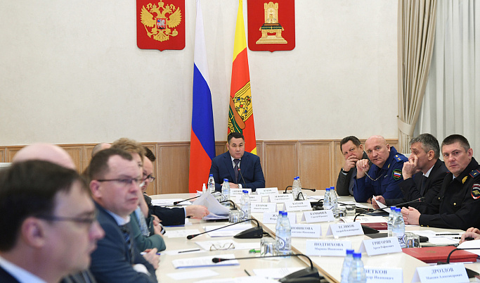 Игорь Руденя провёл встречу с Оперативным штабом