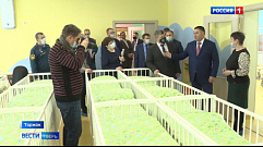 Губернатор Игорь Руденя посетил новый детский сад в Торжке                                                          