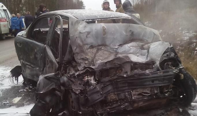 В Тверской области стали известны подробности ДТП, в котором сгорел водитель