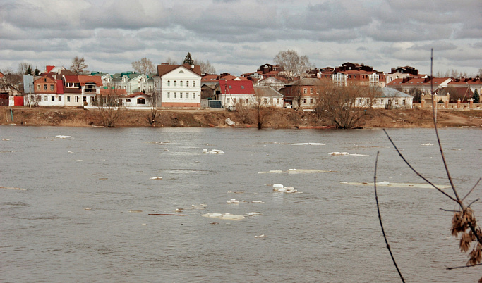 На реке Межа в Тверской области вода поднялась на 17 см за сутки