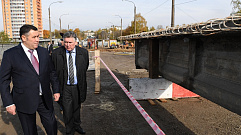 Игорь Руденя осмотрел объекты дорожного ремонта в Твери