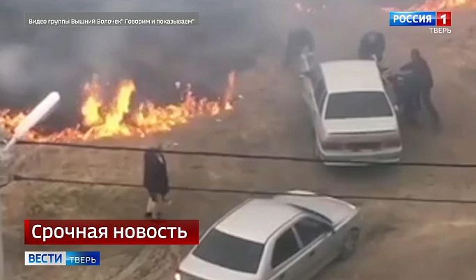 Из-за детской шалости в Тверской области едва не сгорели два автомобиля