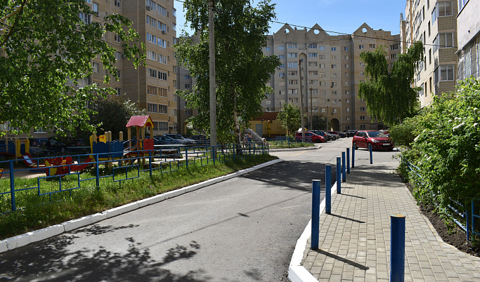 В Твери на улице 1-я Суворова завершился ремонт дорог и тротуаров