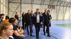 Игорь Руденя посетил спортивный комплекс «Коралл – Арена» в Бежецке