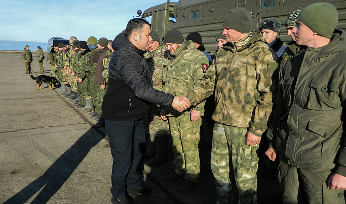 Игорь Руденя посетил прифронтовую зону СВО и встретился с военнослужащими из Тверской области и других регионов России