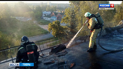 Следователи проводят проверку по факту пожара в общежитии в Конаково