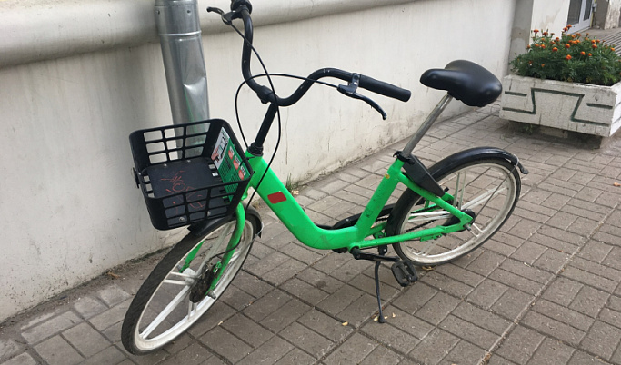 В Твери украли зеленый велосипед
