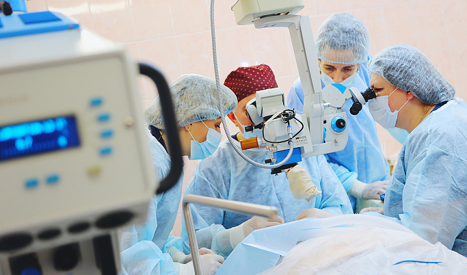 В областной клинической больнице освоена новая высокотехнологичная операция на роговице – кератопластика