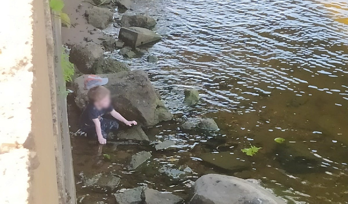 Маленький ребенок рухнул с набережной возле Старого моста в Твери