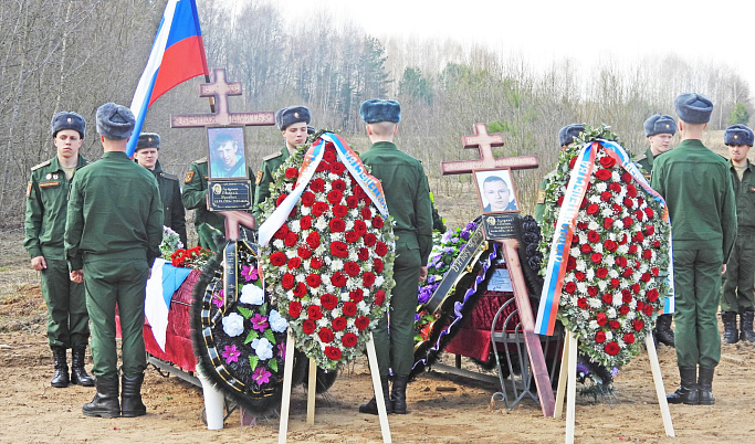 В Тверской области простились с двумя бойцами ЧВК «Вагнер», погибшими на спецоперации